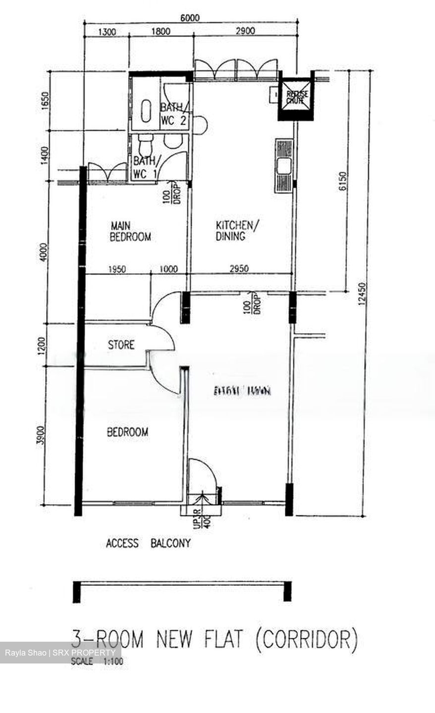 Blk 341 Clementi Avenue 5 (Clementi), HDB 3 Rooms #476117451